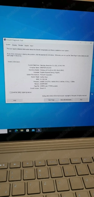 Microsoft Surface BOOK i7 - imagine 4