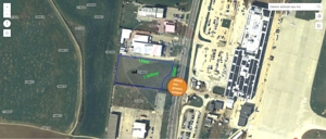 Teren 7,868mp, Aeroportul Oradea / DN E71/viitorul sens giratoriu