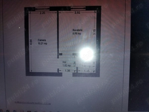 Apartament de inchiriat 23 mp cheltuieli mici la intretinere