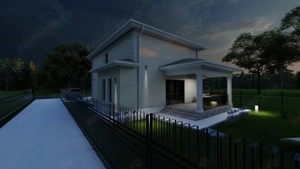 Casa P+1 - 228 mp + teren 668 mp - Mogoșoaia - imagine 3