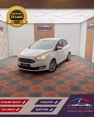 FORD C-MAX 1.5Diesel, 2017, Euro 6, Livrare Gratis. Garantie 12 luni. Test Drive. Buy-Back
