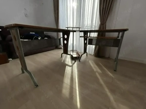 Birou de colt   birou calculator, stare buna