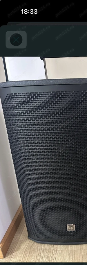 Boxa Profesionala Electro Voice EKX-15P Carcasa Lemn - imagine 2