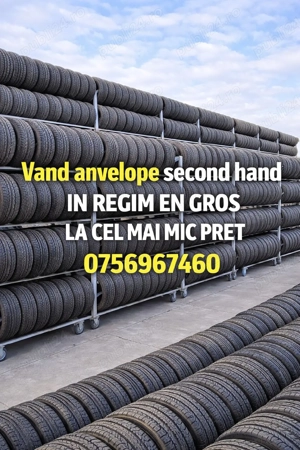  Anvelope second hand la doar 60 lei bucata – preț de angro!  #anvelope #angro #promoții - imagine 5