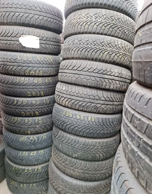  Anvelope second hand la doar 60 lei bucata – preț de angro! ♻️ #anvelope #angro #promoții - imagine 4