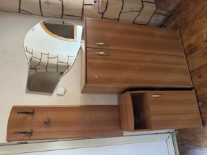 Mobilă hol   pantofar cu oglindă