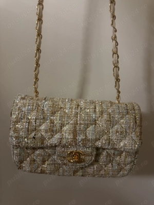 Gentuță Chanel cu auriu   nou