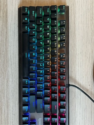 Tastatură Redragon RGB mecanică din metal - imagine 5