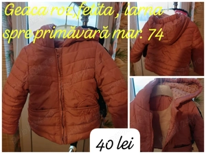 Hăinuțe puțin purtate de fetita - imagine 2