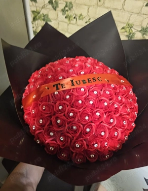 Buchete trandafiri de sapun - imagine 4