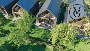 Vilă modernă P+1, structură metalică, smart home, pompe de căldură – 5 camere |  - imagine 3