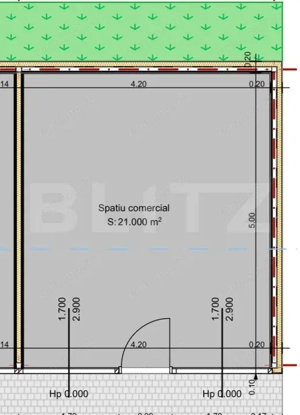 Spatiu comercial, 20 mp, parcare, zona Eroilor 