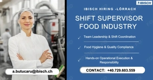 Shift Supervisor   Food Industry | Lörrach