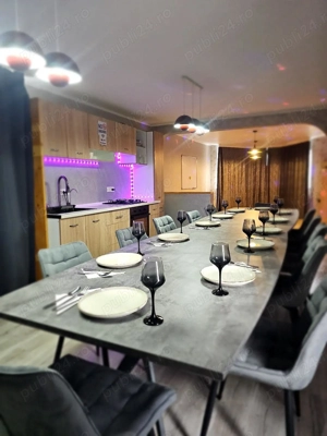 Cabana 15 persoane | 7 camere | 6 băi | Living pentru petreceri | Terase & Grătar | Parcare supraveg - imagine 3