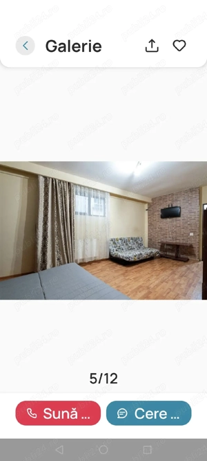 garsoniera confort 1 decomandată 33m parter inferior mobilată utilată Giurgiului  - imagine 5