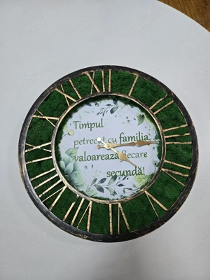 ceas vintage cu licheni