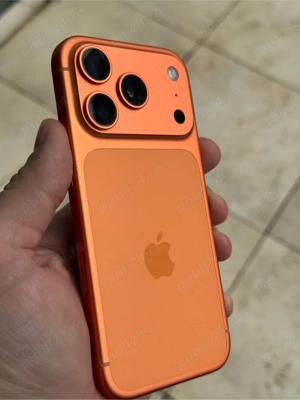 Apple iPhone 17 Pro, 256GB, 5G, Cosmic Orange , ca nou Baterie 100%