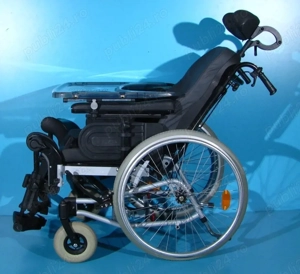 Scaun cu rotile nepliabil cu  latime sezut 48 cm - imagine 2