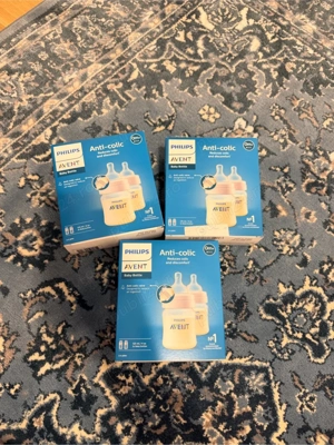 Biberoane Philips Avent Anti-coloc 125ml tetina debit 1