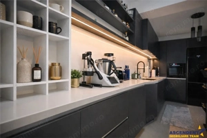 FILM 3D!Premium Penthouse,echipat, parcare subterana,50 mp terasa,Qualis,aria Coresi,Tractorul, Bras - imagine 3