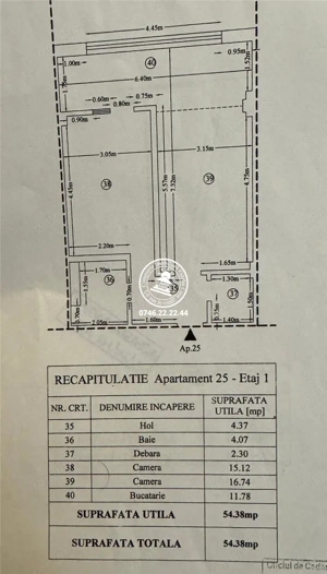 Apartament 2 camere Tatarasi bloc 2017 - imagine 5