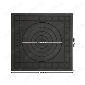 Plita din fonta 400 x 400, grosime 15 mm