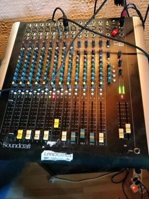 Mixer audio profesional Soundcraft 12 canalele  - imagine 2