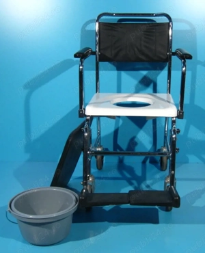 Scaun cu WC  cu spatar fix - imagine 5