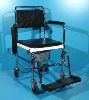 Scaun cu WC  cu spatar fix - imagine 3