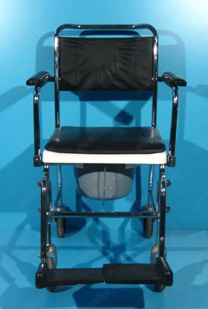 Scaun cu WC  cu spatar fix - imagine 2