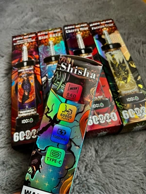 Narghilea electronică cu 60 000 de pufuri - imagine 3