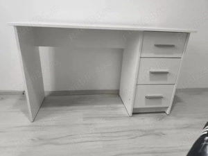 Vând birou alb - imagine 1