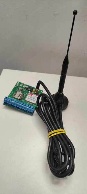Modul GPRS cu antena pentru sisteme de alarma - imagine 2