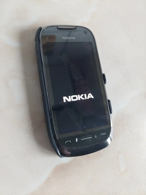 Vând Nokia C7 impecabil (cu cod de siguranță) + husă [poze reale]