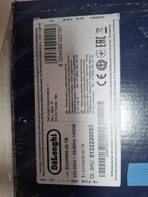 Expresor automat Delonghi nou - imagine 5