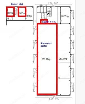 Spatiu showroom/depozitare si birouri zona comerciala Afumati - imagine 1