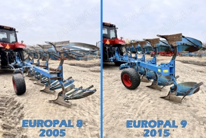 Pluguri Lemken Europal 8 și Europal 9, stare foarte bună