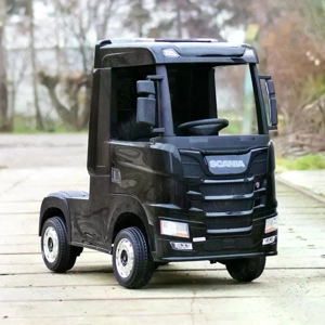 Camion electric pt. copii SCANIA R-SERIES 4x4, 180W, 12V 14Ah 
