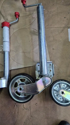 Roata sprijin remorca, platforma, automata - imagine 6