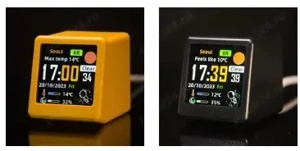 Statie meteo inteligenta , ceas , temperatura umiditate conectare Wi-Fi