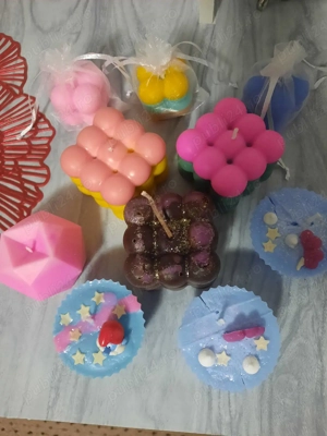 mărțișoare parfumate din ceară  - imagine 2