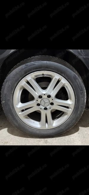 Jante aliaj+anvelope iarnă Mercedes Benz pe 17–5x112 ET 38