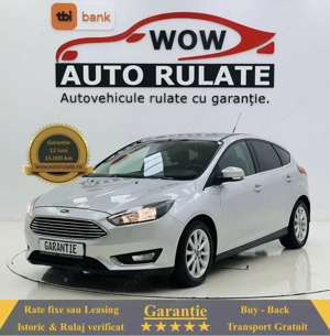 FORD FOCUS 2015 1.6D E5 GARANTIE Rate Avans 0 Doar Cu Buletinul