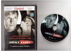dvd film romanesc asfalt tango dvd original 1996 nae caranfil mircea diaconu charlotte rampling 