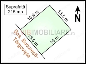 Straulesti - Doi Cocosi Stradal, teren intravilan, suprafata 215 mp