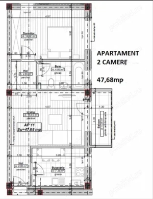 Apartament cu 2 camere etajul 1 Calea Urseni Giroc - imagine 7