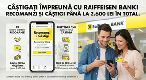 Bonus la deschiderea contului Raiffeisen (invitație)
