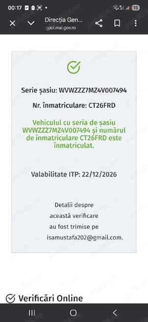 vand saran 19 tdi 131 cp acte valabile - imagine 5