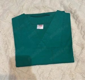 Costum Scrub Medical - Tricou + Pantaloni