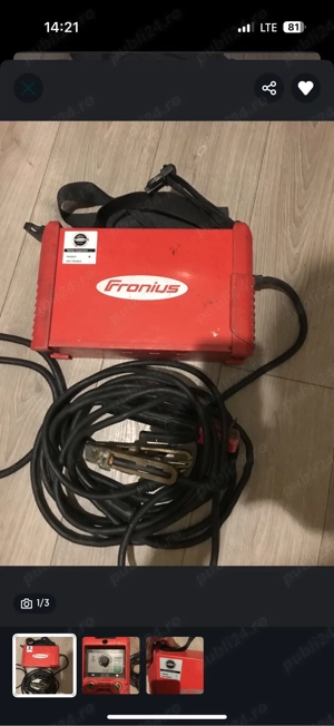 Vand aparat de sudura froiuns transpoket1400